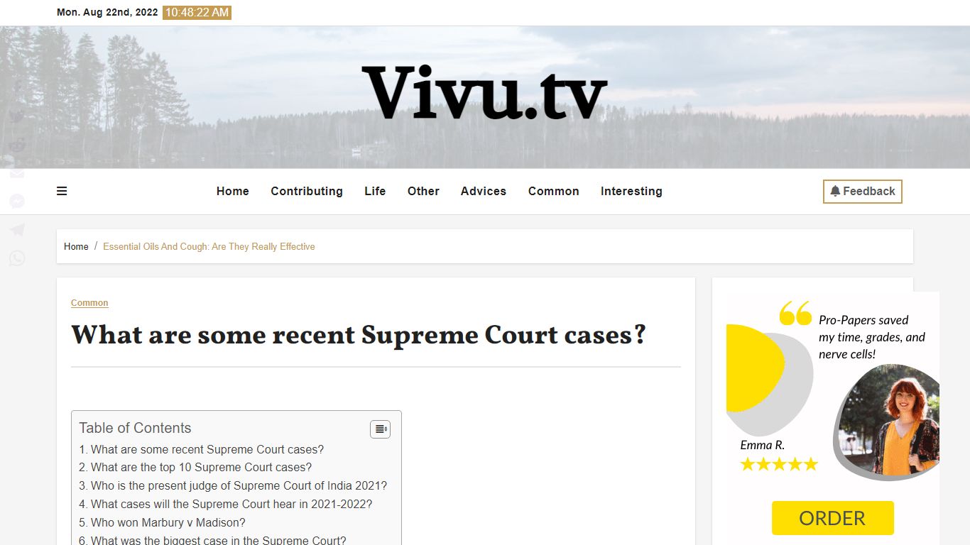 What are some recent Supreme Court cases? – Vivu.tv